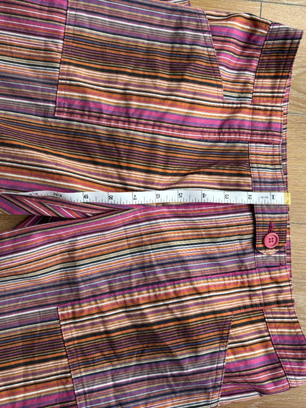 Vintage Y2K low rise Trina Turk striped pants - Picture 5 of 7
